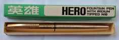 HERO Stilou de colectie anii 1980 in cutie originala - piesa SUPERBA