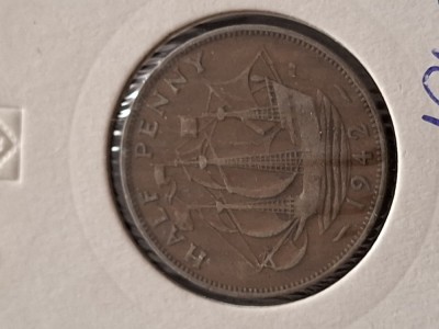 Half penny 1942 foto