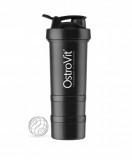 Shaker negru OstroVit 450 ml pentru nutrienți | Premium