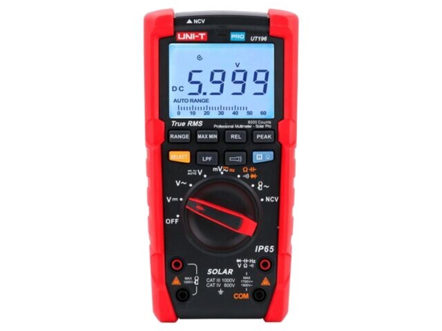 Multimetru digital UNI-T 60Hz-1MHz True RMS IP65