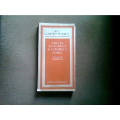 STIINTA ECONOMICA SI INTERESUL PUBLIC - JOHN KENNETH GALBRAITH
