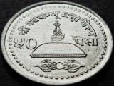 Cumpara ieftin Moneda exotica 50 PAISA - NEPAL, anul 2001 * cod 2934 - Gyanendra Bir Bikram, Asia