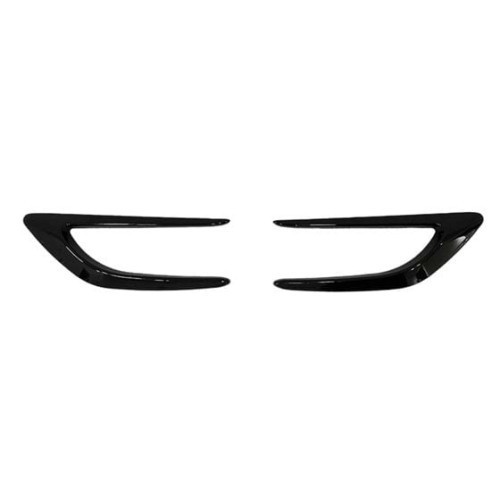 Set ornament aripa / bara , negru lucios Cod: ARP1013