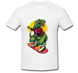 Cumpara ieftin Tricou &quot; Graffiti drawings of dinosaurs &quot;