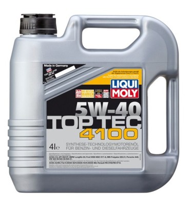 Ulei Liqui Moly 5W40 Top Tec 4100 4 litri Kft Auto foto