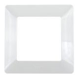 Rama Legrand Valena Life 754001, 1 post, alb, pentru priza / intrerupator
