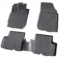 Set de 4 covorase cauciuc 3D stil tavita premium pentru Dacia Duster I 2010-2017