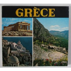 GRECE , ALBUM DE PREZENTARE TURISTICA IN LIMBA FRANCEZA , ANII &#039;90