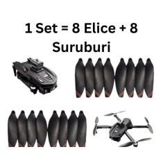 Set Elice Drona V168 PRO MAX (8 buc)