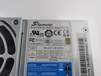 Sursa PC Seasonic SS-300TFX foto