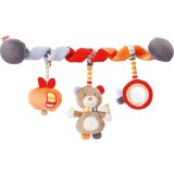 NUK Activity Spiral Bear jucărie suspendabilă contrastantă 1 buc