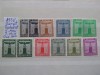 1938-Dienst.-Partial set -MNH+MLH, Nestampilat