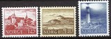 Norvegia 1977 - Cladiri, far, serie neuzata