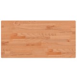 Cumpara ieftin Blat de masa, 80x40x2,5 cm, dreptunghiular, lemn masiv de fag
