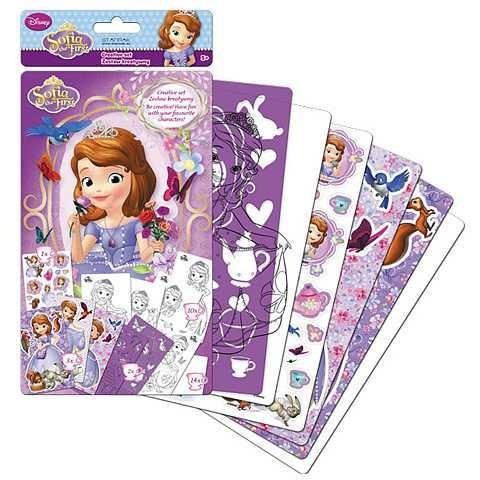 Sofia Princess set creativ de abtibilduri