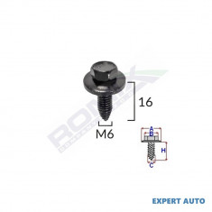 Surub fixare bara protectie pentru peugeot, citroen 6x16mm set 5 buc UNIVERSAL Universal #6