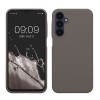 Husa Kwmobile pentru Samsung Galaxy A25, Gri, Silicon, KWM000021MV008C, Carcasa