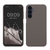 Husa Kwmobile pentru Samsung Galaxy A25, Gri, Silicon, KWM000021MV008C, Carcasa