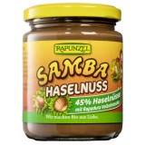Crema tartinabila Samba Rapunzel cu alune si ciocolata, 45% alune, Bio, 250g