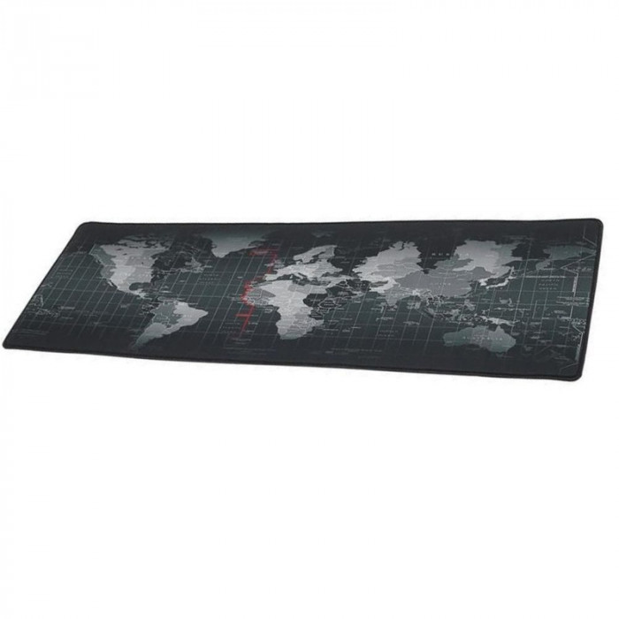 Mousepad XXL pentru mouse si tastatura, Suprafata Anti-alunecare, Cusaturi pe