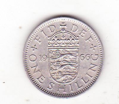 bnk mnd Marea Britanie Anglia 1 shilling 1966 foto