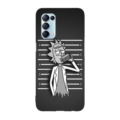 Husa compatibila cu Oppo Find X2 Pro model Rick mugshot, Silicon, TPU, Viceversa foto