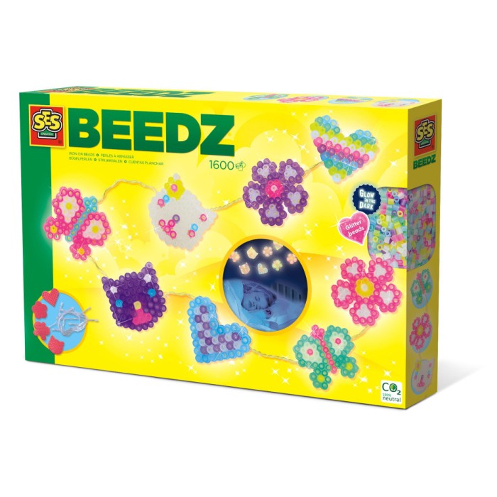 Set creativ Beedz - Margele de calcat Ghirlanda luminoasa