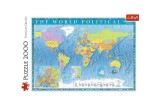 Puzzle 2000 piese &bdquo;Harta politică&rdquo;