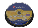 Verbatim DVD+RW 4X spindle 10
