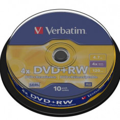 Verbatim DVD+RW 4X spindle 10