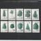 ROMANIA 1994 LP 1343 PRINCIPALELE SPECII FORESTIERE SERIE MNH NESTAMPILATA