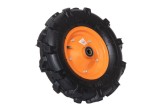 Roata roaba - TT - pentru ax 20mm - cu rulment - crampoane - 4.00-8 4PR PowerTool TopQuality