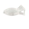 Storcator de citrice manual, flippy, rezistente, usor de folosit si depozitat, durabil, calitativ, 12x5.2 cm, model peste, transparent