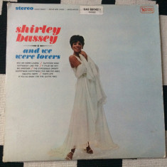 Shirley Bassey And We Were Lovers 1967 disc vinyl lp muzica pop soul germany VG