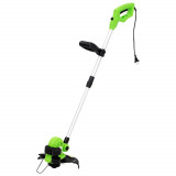 Trimmer de gazon electric cu tija telescopica, 29 cm, 550 W