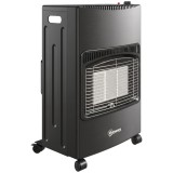 Outsunny Sobă pe Gaz 4,2 kW, 3 Trepte de Căldură, ODS, Oprire la Stingerea Flăcării, Anti-răsturnare | Aosom Romania