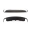 Spoiler bara spate spate Audi A4/S4 (B8), 11.2007-10.2011 Model 3.2, cu orificii de evacuare duble, 8K0807521A01C