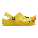Saboti Crocs Classic Toddler IAM Rubber Ducky Clog Galben - Sunflower