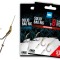 Carlige Legate Nash Solid Bag Rig Barbed, 20lbs, nr.6, 3buc/plic