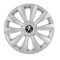 Set 4 capace roti Delta cromat R15 pentru gama auto Peugeot