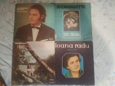 Vinil Romanțe lot 8 discuri Lp foto