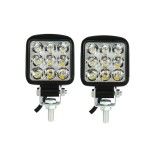 Cumpara ieftin Set 2 LED Mini Proiectore 27W , 6x6 cm , 12 24V , Lumina Alba 6500K