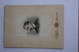 Fotografie pe carton Atelier Romania Bucuresti Bucuresci S. Korn barbat 1900