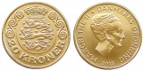 Danemarca 20 Coroane 2018 UNC BU, Moneda Colecție, Coroane Daneze, 20 DKK, Numismatică
