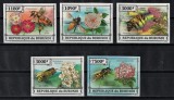 Timbre Burundi 2013, Serie Completa Flori si Albine, MNH, Colectie
