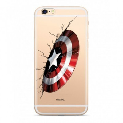Husa Capac TPU, Captain America 023 Samsung A405 Galaxy A40, Transparent, cu Licenta, Blister foto
