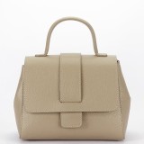 Geanta taupe din piele naturala 1047 123