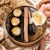 Set Cadou Machiaj Ochi Leticia Well: Eyeliner, Mascara, Dermatograf, Trandafir Sapun Crem, Cutie Rotunda Aurie