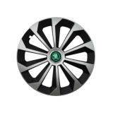 Set 4 Capace Roti pentru Skoda Nou Verde, model Fame Gray, R16