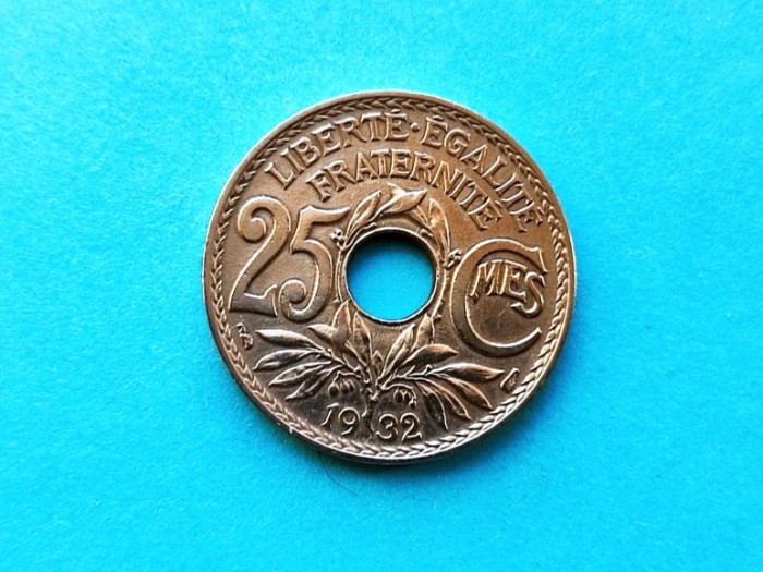 25 Centimes 1932 Franta-XF++++A